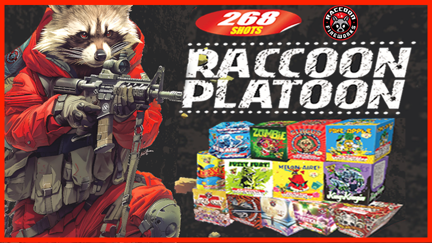 RACCOON PLATOON - Raccoon Fireworks